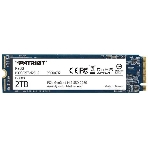 Накопитель SSD Patriot P300, 2Tb, PCIe 3.0 x4, M.2 2280, NVMe, R/W 2100/1650, фото 1