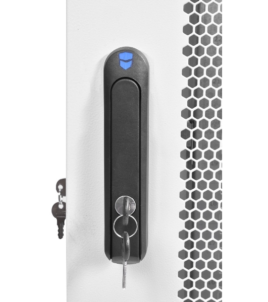 Шкаф коммутационный ЦМО ШТК-М-42.8.8-4ААА 42U 800x820 мм пер. дв. перфор. задн. дв. стал. лист 2 бок. пан. 500 кг белый