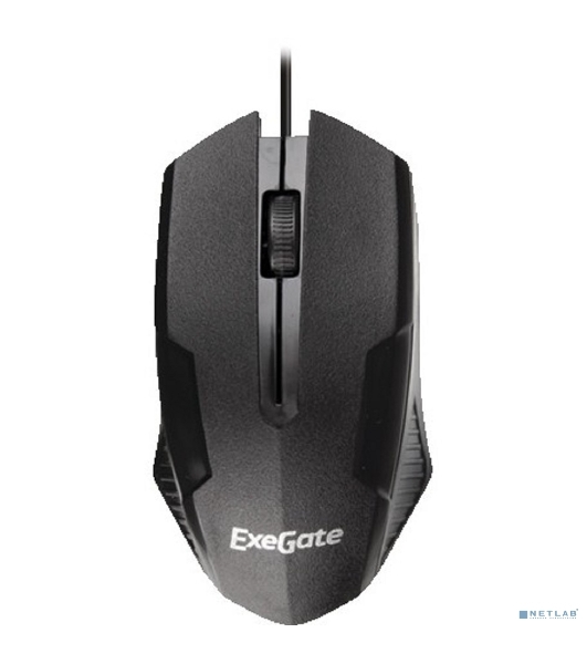 Мышь проводная ExeGate Professional Standard SH-9025 черный, 1000 dpi, USB, кнопки - 3
