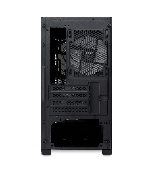 Компьютерный корпус без блока питания HSPD M320, Mesh Mini-tower, черный, slide TG, 0.45 SPCC, 2x140мм ARGb+1x120мм ARGb mATX, mITX 160/340/184мм 2x2.5', 2x3.5', 4xPCI 2xUSB-A 3.0, 1xUSB-A 1.0 390x200x385мм