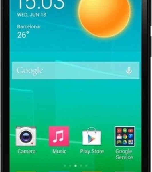 Дисплей для Alcatel Pop S7 7045Y черный