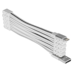 Кабель USB 2.0 HOCO X25, AM/Lightning M, белый, 1м, фото5