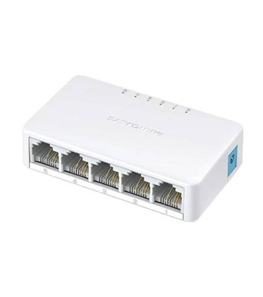 Коммутатор Mercusys MS105, 5 портов Ethernet 100 Мбит/с