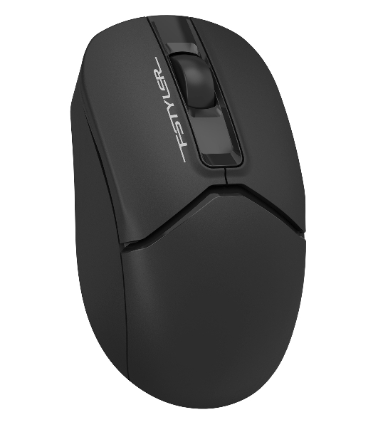 Мышь беспроводная A4Tech Fstyler FG12 черный, 1200 dpi, радиоканал, USB, кнопки - 3