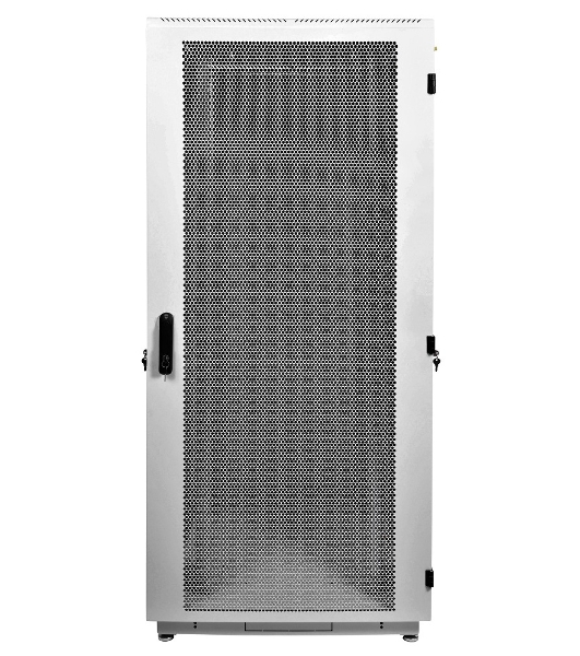 Шкаф коммутационный ЦМО ШТК-М-42.8.8-4ААА 42U 800x820 мм пер. дв. перфор. задн. дв. стал. лист 2 бок. пан. 500 кг белый