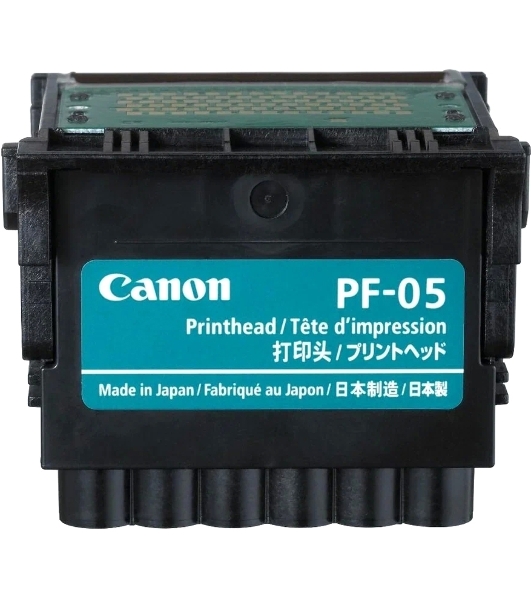 Печатающая головка Canon PF-05 многоцветный для Canon iPF6300, iPF6300S, iPF6350, iPF6400, iPF6400S, iPF6400SE, iPF6450, iPF8300, iPF8300S, iPF8400, iPF8400S, iPF8400SE, iPF9400, iPF9400S