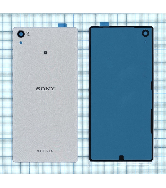 Задняя крышка для Sony Xperia Z5P E6883 серебристый