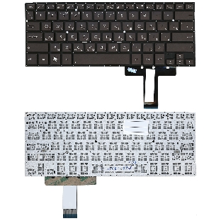 Клавиатура для ноутбука Asus UX31 UX31A UX32 UX32V UX32A черная с подсветкой