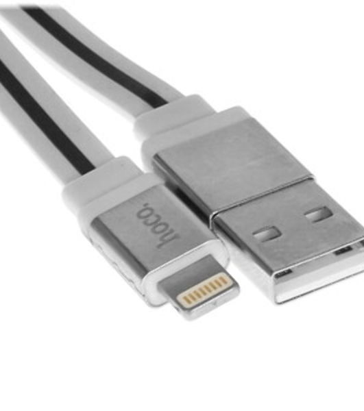 Кабель USB 2.0 HOCO X25, AM/Lightning M, белый, 1м