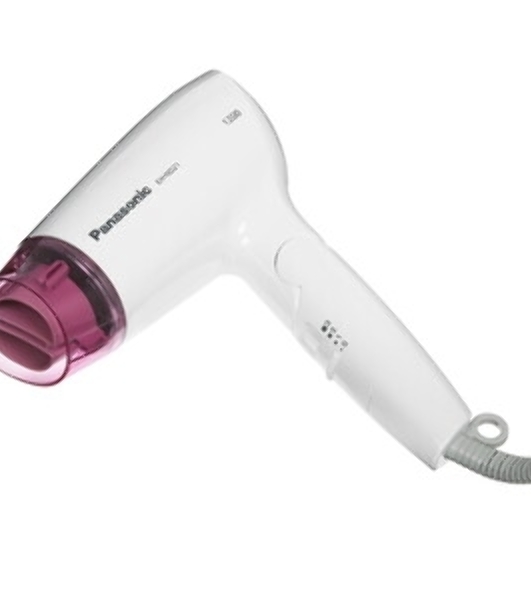 Фен Panasonic EH-ND21-P615 белый/розовый, 1200 Вт, компактный