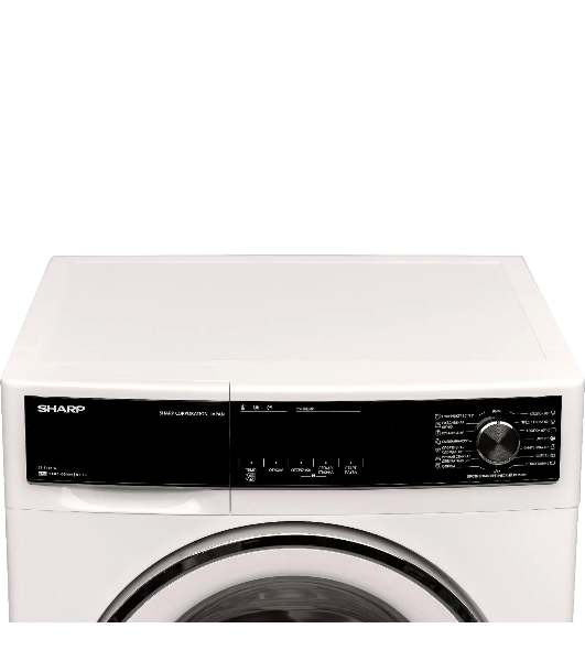 Стиральная машина Sharp ES814RW белый, загрузка фронтальная 8 кг, 1400 об/мин, класс: A+++