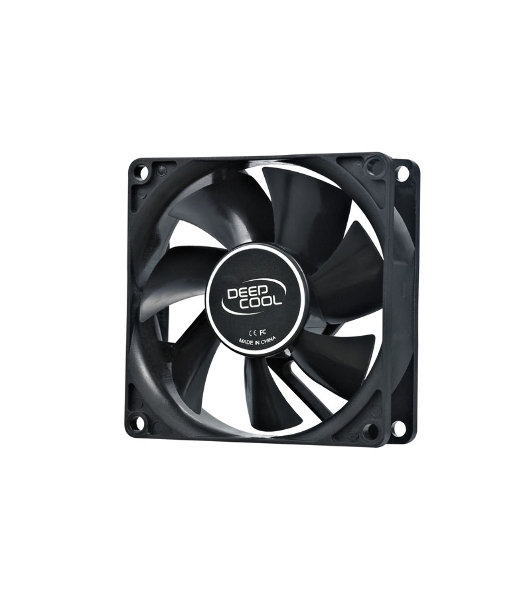 Вентилятор для корпуса DEEPCOOL XFAN 80 черный, 80 мм, 1800 об/мин, 20.3 дБ, Molex