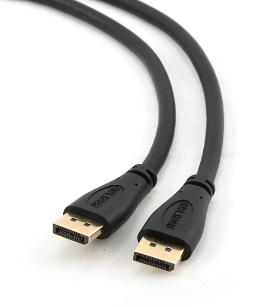 Кабель DisplayPort Gembird, 1.8м, 20M/20M, черный, экран, пакет