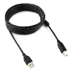Кабель Gembird USB 2.0 PRO для соед. 4.5м AM/BM позол.конт., фер.кол., пакет, фото3