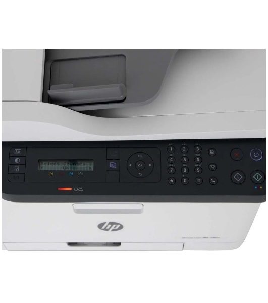 МФУ лазерное HP Color LaserJet 179fnw (4ZB97A), А4, цветной, печ. до 18 стр/мин. (ч/б) до 4 стр/мин. (цвет), скан. до 15 стр/мин. (ч/б) 6 стр/мин. (цвет), 600x600dpi, USB, RJ-45, Wi-Fi, Air Print, Mopria