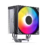 Кулер для процессора CPU Cooler JONSBO CA40 ARGB (225W, 4-pin PWM, 157mm, Al/Cu, 4x6mm, ARGB, 1x120mm, 69.61CFM, 32.6dBA, 1800RPM, S: 1851/1700/1200/115X, AM4/AM5 Black), фото 1