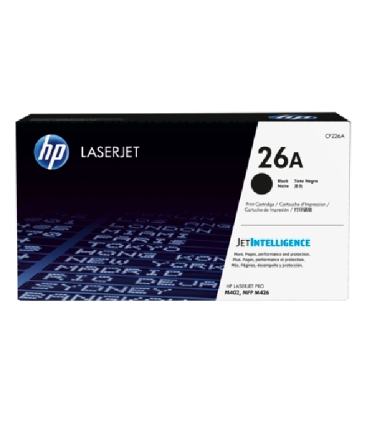 Тонер Картридж HP 26A CF226A черный для HP LJ Pro M402/M426 (3100 стр.)