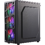 Компьютерный корпус Aerocool/Formula MANA черный без БП ATX 6x120мм 2xUSB 2.0 1xUSB 3.0 audio bott PSU, фото6