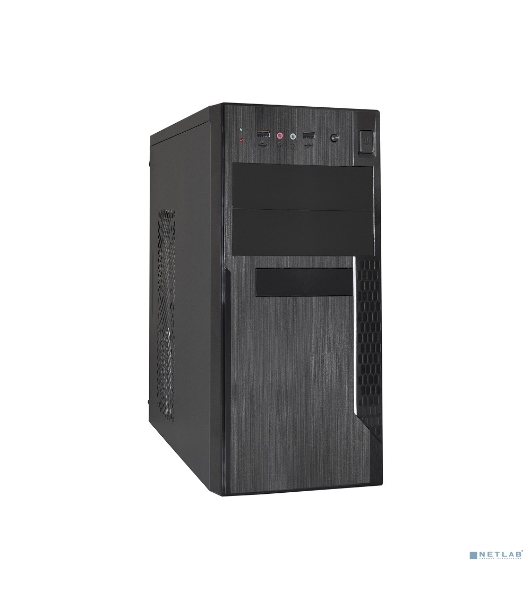 Компьютерный корпус Minitower ExeGate EX283244RUS MA-373X-UN500 Black, mATX (UN500, 120мм) 2*USB, Audio