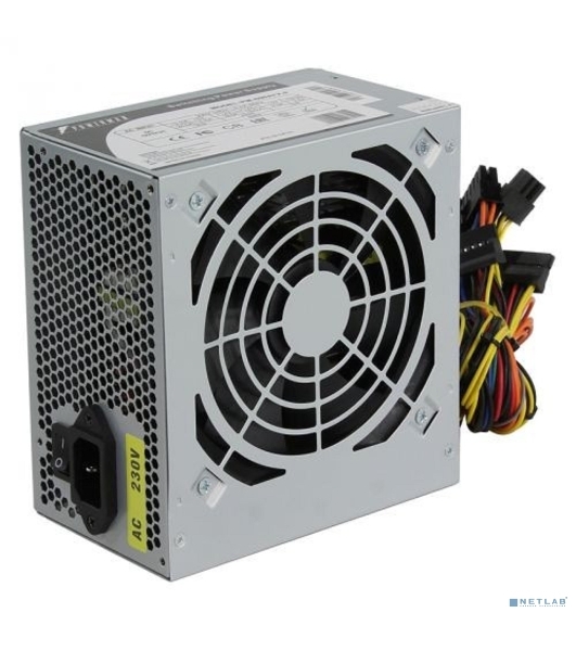 Блок питания Inwin/Powerman PM-500ATX-F, 500Вт, 120мм, серый