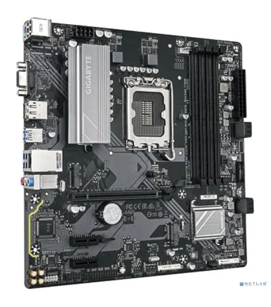 Материнская плата Gigabyte B760M D3HP DDR5, LGA 1700, Intel B760, 4xDDR5, 4xSATA, 2xM.2, 1xPCIe 4.0 x16, 1xPCIe x1, 1xHDMI, 1xVGA, 1xDP, 1x 1Gb LAN, 3xUSB-A 3.2 Gen 1, 2xUSB-A 2.0, 3x3.5 мм, 7.1, mATX