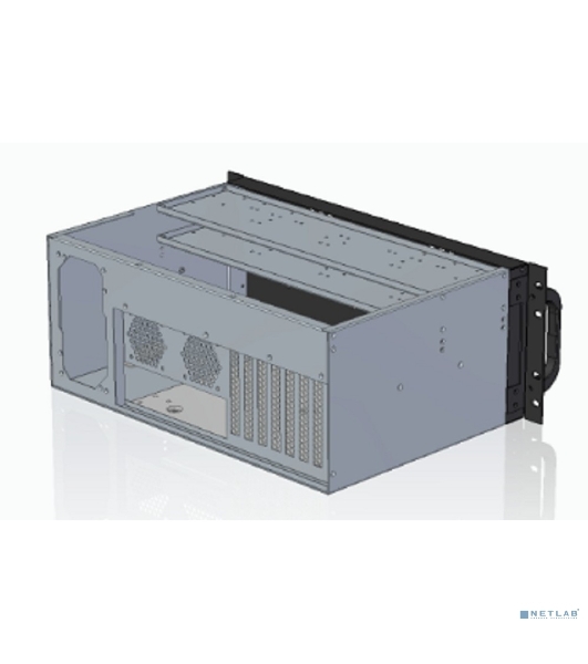 Корпус Procase 4U350-08 4U server case,8HDD,черный,без блока питания PS/2 ATX,глубина 350мм, MB SSI CEB 12'x10,5'