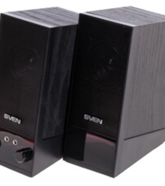 Акустическая система SVEN SPS-604 2.0 черный 4Вт