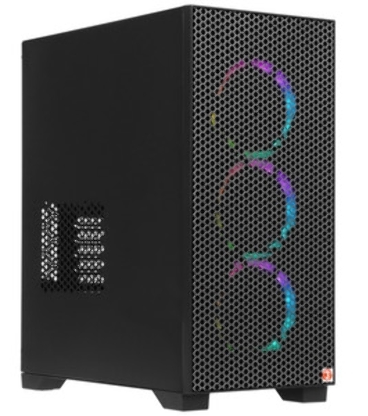 Компьютер IRU Tactio 510B7GP TWR i7 14700F (2.1) 64Gb SSD1Tb RTX 5070 12Gb Windows 11 Pro GbitEth 850W черный (RUS) (2126642)