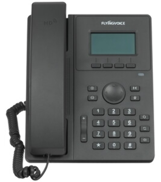 Телефон IP Flyingvoice P10P черный