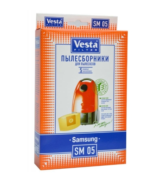 Комплект пылесборников Vesta SM 05 Samsung
