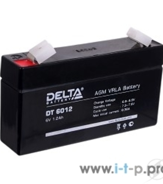 Батарея для ИБП Delta DT 6012 (6V, 1.2Ah)