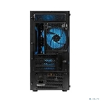 Компьютерный корпус Minitower mATX Eurocase 00-01003411 M205 4ARGb черный без БП закаленное стекло USB 3.0, фото9