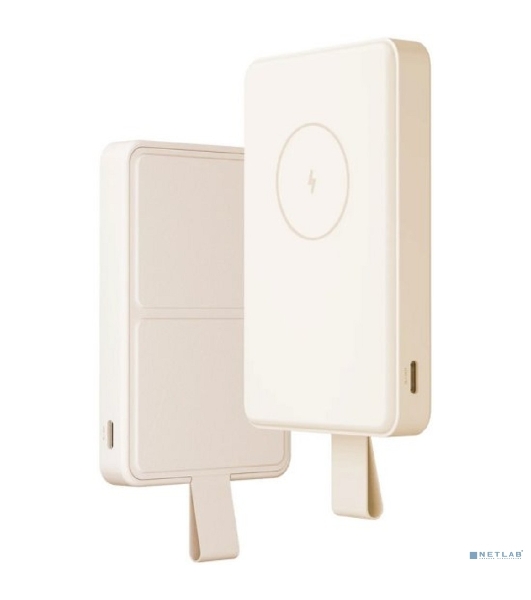 Портативный аккумулятор Xiaomi Magnetic Power Bank 6000mAh GL WPB0620MI бежевый (BHR9074GL)