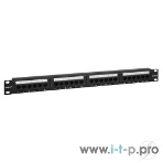 Патч-панель UTP 19' 24 port кат.5e ExeGate разъем KRONE&110 (dual IDC), 1U, фото3