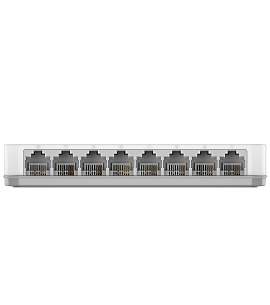 Коммутатор D-Link DES-1008C, 8×100 Мбит/с, неуправляемый
