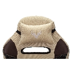 Кресло Бюрократ VIKING 6 KNIGHT BR FABRIC коричневый, ткань, 120 кг, механизм качания, фото8