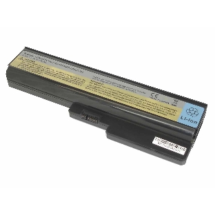Аккумуляторная батарея для ноутбука Lenovo IdeaPad G430 G450 (L06L6Y02) 11.1V 5200mAh OEM черный