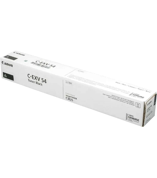 Картридж лазерный Canon C-EXV54BK 1394C002 черный (15 500 стр.) для Canon imageRUNNER C3226i/C3025i/C3025/C3125i