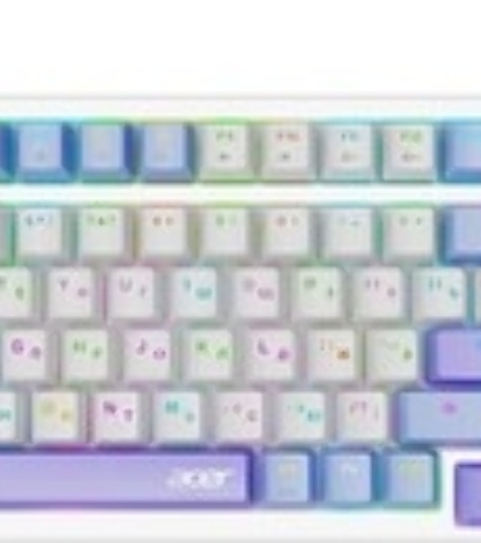 Клавиатура проводная Acer OKW304 (ZL.KBDCC.01V), USB, белый