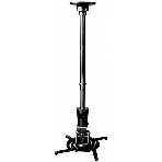 Кронштейн для проектора Cactus CS-VM-PR01L-BK черный макс.10кг настенный и потолочный поворот и наклон, фото 1