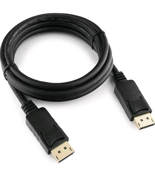 Кабель DisplayPort Gembird/Cablexpert CC-DP2-6, v1.2, 1.8м, 20M/20M, черный, экран, пакет