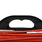 Удлинитель-шнур на рамке PROconnect ПВС 2х0.75, 30 м, б/з, 6 А, 1300 Вт, IP20, оранжевый, фото4