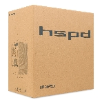 Компьютерный корпус без блока питания HSPD M320, Mesh Mini-tower, черный, slide TG, 0.45 SPCC, 2x140мм ARGb+1x120мм ARGb mATX, mITX 160/340/184мм 2x2.5', 2x3.5', 4xPCI 2xUSB-A 3.0, 1xUSB-A 1.0 390x200x385мм, фото11