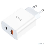 Сетевое зарядное устройство HOCO HC-66076 C97A/PD + QC 3.0/2 USB: Type-A + Type-C/Выход: 5V_9V_12V, 20W/белый, фото4