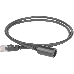 Патч-корд LANMASTER LAN-PCEXT/U5E-7.0-GY UTP RJ-45 мод.-вилка RJ-45 cat.5e 7м серый LSZH (уп.:1шт), фото 1