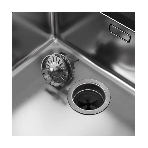Измельчитель пищевых отходов Kuppersberg WSS 750 B, High-Tech, мощность 750 Вт, 3800-4200 об/мин, защита от перегрева, авто выключение, DC мотор, уровень шума 75 дБ, черный, фото4