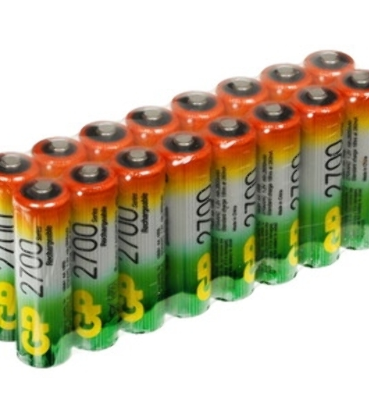 Аккумулятор GP 270AAHCRGY AA NiMH 2700mAh (16шт) спайка
