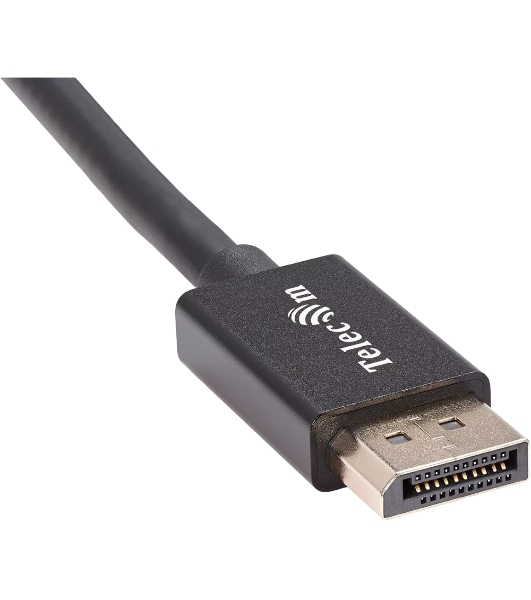 Кабель 1.4V Mini DisplayPort M <--> DisplayPort M 1,8м 4K@120HZ 8K@60HZ Telecom (TA683M-1.8M)
