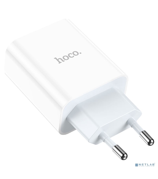 Сетевое зарядное устройство HOCO HC-66076 C97A/PD + QC 3.0/2 USB: Type-A + Type-C/Выход: 5V_9V_12V, 20W/белый