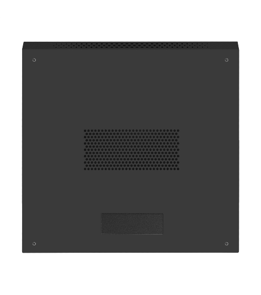 Шкаф телекоммуникационный 19' настенный 15U ExeGate EC-WM-15U.600.M.BLACK (19”, 15U, 600x600x769mm (ШхГхВ), передняя дверь металл, съемные боковые панели, пыле- и влагозащита IP23, черный RAL 9004)